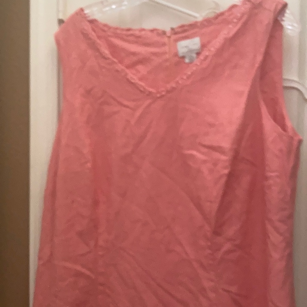 FINAL MARKDOWN Emma James lined linen blend dress 16w